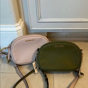 Bundle of Michael kors oval crossbody bags